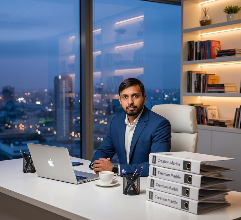 Susovon Kundu - Founder of Creation Marble